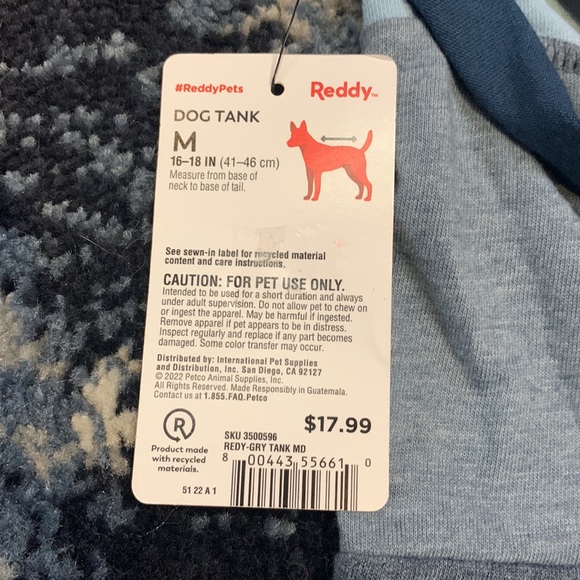 👑 Reddy Tank NWT Medium - Picture 3 of 4